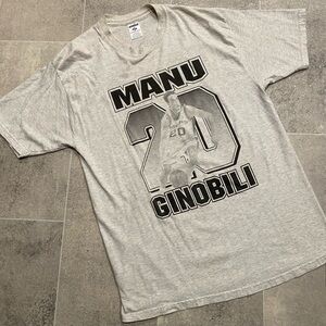 Vintage Manu Ginobili San Antonio Spurs T Shirt